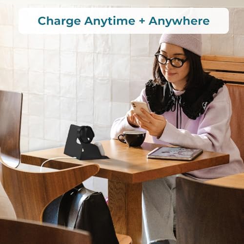 BLACK+DECKER 3-in-1 Wireless Charging Station for Apple Devices – Foldable Travel Charger Compatible with i Phone 16/15/14/13 Pro Max, Apple Watch, and Air Pods – Fast Charging, Enhanced Compatibility, Ideal for On-the-Go Users