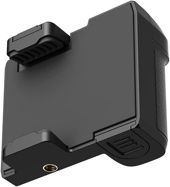 Transform Your Smartphone Into a Professional Camera with the ULANZI CG-02 Grip Holder: Ultimate Stability, Remote Shutter Functionality, and Integrated Fill Light for i Phone 16, 15, 14 Pro Max – Essential Handheld Tripod Mount for Flawless Photography and Video Creation