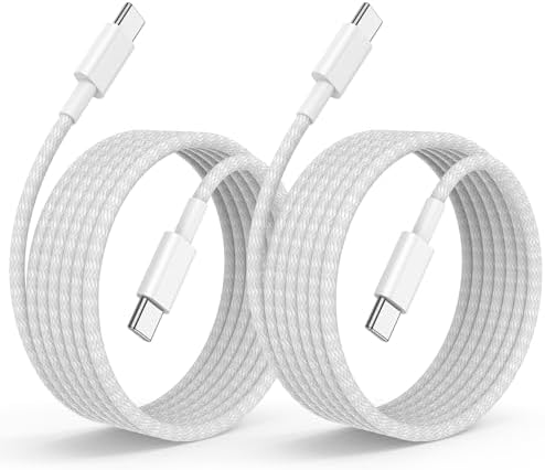 Ultra-Long 10 FT i Phone Fast Charger Cable – Type C to Lightning USB-C Cord for i Phone 16 Pro Max, 15 Series, i Pad & Mac Book Pro – Rapid Charging & Enhanced Durability for Seamless Connectivity