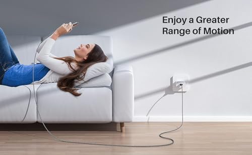 10 FT Braided USB-C Cable for High-Speed Data Transfer and Fast Charging – 10 Gbps USB 3.2 Gen 2 Type C Charger Cord Compatible with Oculus Quest 2, i Phone 16/15 Pro, Samsung Galaxy S23/S22/S21/S20, Moto G9, Pixel 8/7 – Durable and Versatile Connectivity Solution