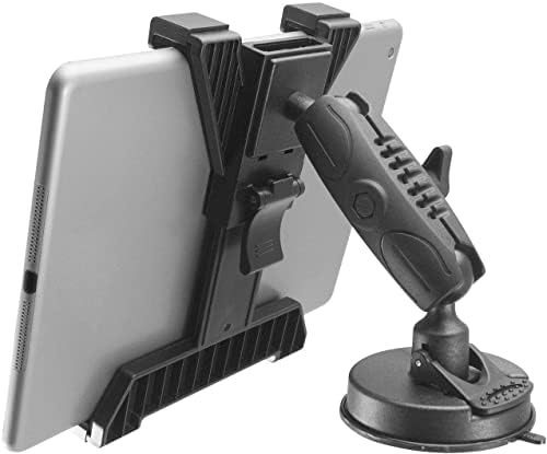 Ultimate Adjustable Tablet Mount with Suction Cup Base – Compatible with 7″-10″ i Pad, Samsung Galaxy Tab & Google Nexus – Perfect for Windshield, Dashboard & Desk Use – Reliable, Sturdy, and Hands-Free Solution for Commuters & Professionals – Enhance Your Mobile Experience with Effortless Installation and Optimal Viewing Angles