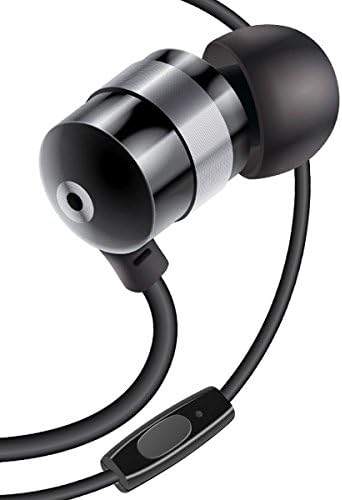 GOgroove Audi OHM HF Earbud Headphones – Superior Noise Isolating In-Ear Earphones with Deep Bass, Ergonomic Fit & Comfortable Gel Tips for All-Day Use – Perfect for Music Lovers, Commuters & Fitness Enthusiasts