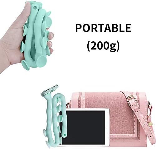 Cute Worm Cell Phone Holder, 360 Degree Rotating Bendable Flexible Phone Mount with Suction Cup Creative Phone Bracket for iPhone, Samsung, LG, Nexus, Nokia and More – Enhanced Compatibility and Speed