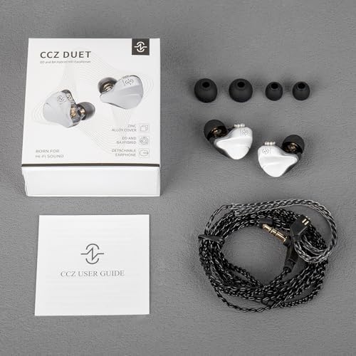 Transform Your Sound Journey with CCZ BC04 Pro High-Resolution In-Ear Monitor Headphones – Ergonomically Designed Wired Earbuds Featuring Advanced Dynamic and Balanced Armature Drivers for Unmatched Audio Clarity, Superior Noise Isolation, and Robust Detachable Cable – Perfect for Musicians, Audiophiles, and Gamers Seeking Ultimate Sound Precision.