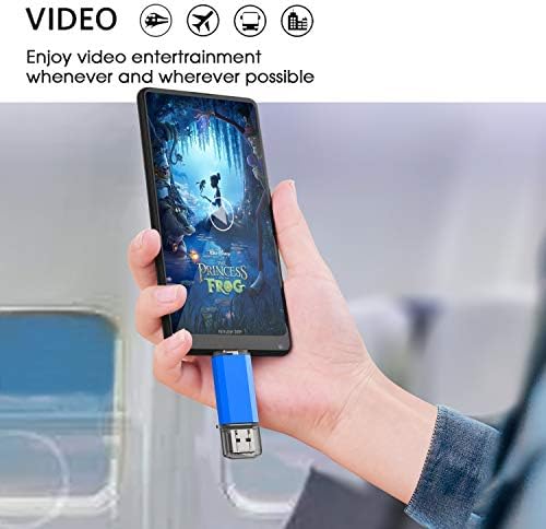TOPESEL 128 GB Waterproof USB C Flash Drive – Dual USB 3.0 A & Type C Thumb Drive for Seamless Data Transfer on Computer, Mac, Smartphone & Tablet – Compact, Durable OTG Storage Solution for Professionals and Students