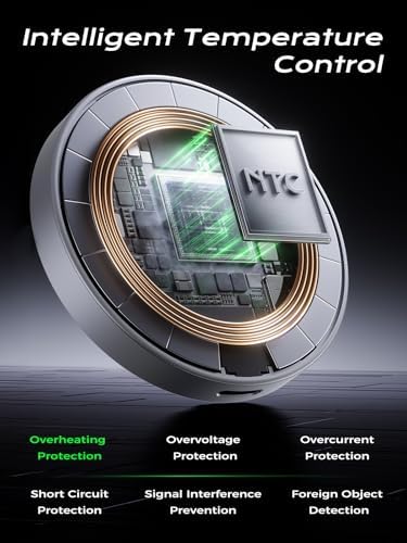 THREEKEY Qi2 15 W Magnetic Wireless Charging Hub – Ultimate Adjustable Charging Station for i Phone 16-12 Series & Air Pods with Dual-Sided Magnetic Grip, 180° Rotatable Design, and Sleek Space-Saving Aesthetics for Effortless Home and Office Power Solutions