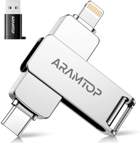 64 GB Multi-Port Photo Stick for i Phone & Android – High-Speed USB C Flash Drive for Effortless Data Transfer Across Devices – Expand Your Storage & Capture Memories Instantly – Plug-and-Play Convenience for i Pad, PC, and More – Ideal for Traveling Photographers