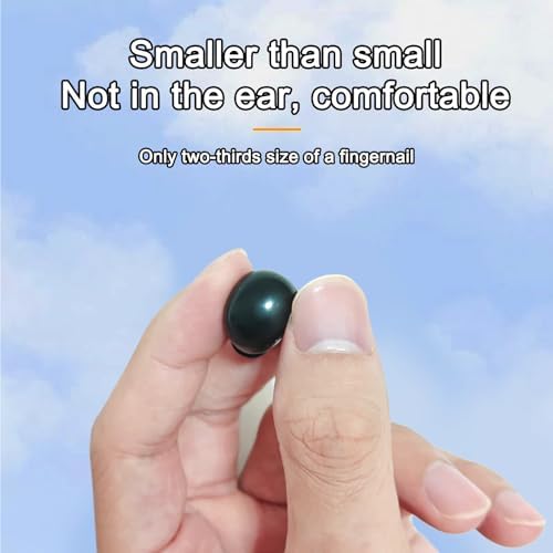 Rehoria Mini Sleep Headphones for Side Sleepers – Ultra-Lightweight Comfort Earbuds with Fast Charging Case for Premium Audio Experience – Ideal for Meditation and Relaxation in Light Coffee Finish