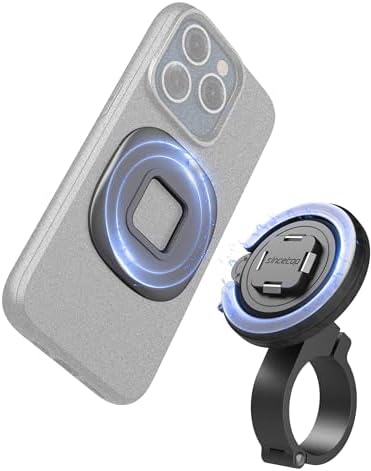 sincetop Quad Series Phone Holder for Bikes & Motorcycles – Premium Aluminum Handlebar Mount with Quick Lock Mechanism – Universal Fit for Mountain, Road, E-Bikes & Scooters – Securely Accommodates All Phone Sizes for Seamless Navigation and Hands-Free Experience