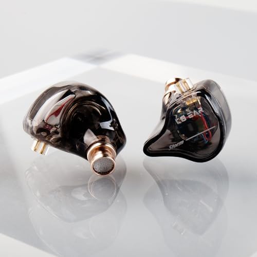 Unleash Superior Sound Quality with KBEAR Storm In-Ear Monitors – High-Fidelity 10 mm Dynamic Driver Earbuds in Stunning Purple for Musicians and Audiophiles – Ideal for Studio Use and Live Performances with Unmatched Comfort and Clarity