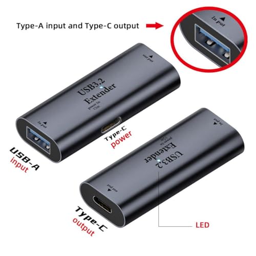 Chenyang USB C Active Connector – Premium High-Speed Female to Female Adapter for Effortless Data Transfer & Charging – Achieve 10 Gbps Speeds with Compact, Portable Design – Ideal for Laptops, Smartphones, Tablets & Peripherals – Reliable Connectivity with Enhanced Signal Quality for Everyday Use