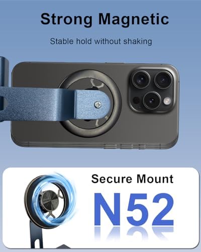 Transform Your Tesla Driving Experience with the Premium Magnetic Phone Holder for Model 3/Y/S/X – Effortless Hands-Free Operation, No Adhesives Required, Strong Mag Safe Compatibility for All Smartphones, Elegant Design for Perfect Integration
