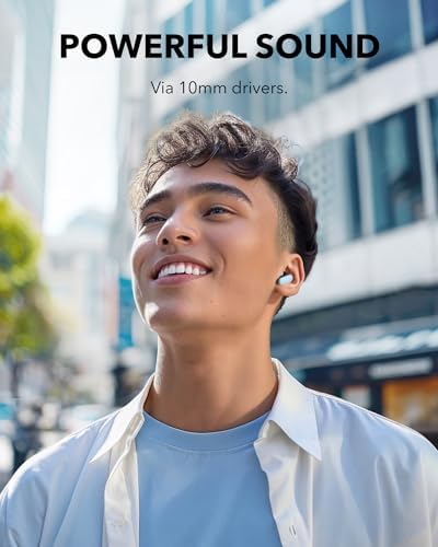 Anker Soundcore P30 i Noise Cancelling Bluetooth 5.4 Earbuds – Immersive Deep Bass with 45-Hour Playtime, IP54 Waterproof Design, and Multi-Functional Charging Case for Active Users – Ultimate Audio Experience on the Go