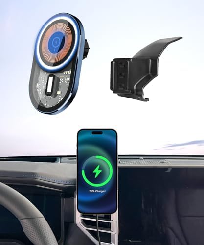 Transform Your Toyota Tundra (2014-2021) with a Premium 360° Rotating Wireless Charging Phone Holder – Effortless Navigation & Rapid Power-Up for Enhanced Road Safety and Comfort, Essential Auto Accessory for Tech-Savvy Drivers
