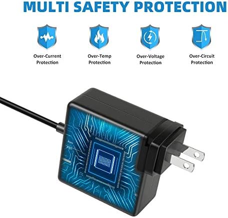 Universal 65 W 45 W 33 W Laptop Charger for ASUS – Fast & Reliable Power Supply with Multiple DC Plugs for Enhanced Device Compatibility – Perfect Replacement for Vivo Book, Zen Book & Chromebook Models