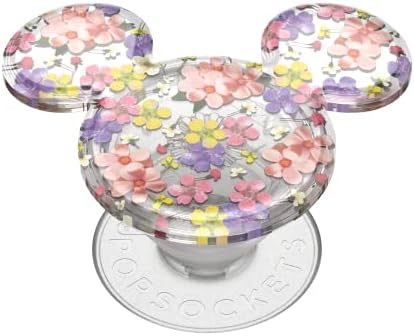 Disney Classic Mouse Pop Sockets Phone Grip with Versatile Kickstand – Ultimate Anti-Drop Phone Holder for One-Handed Use and Easy Style Switchability – Compatible with i Phone, Samsung, and Most Cases – Ideal for Wireless Charging and Everyday Convenience