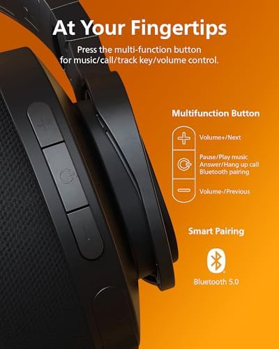 Immerse Yourself in Premium Sound with Philips H8506 Over-Ear Bluetooth Headphones | Unmatched Noise Cancellation & 60-Hour Battery Life | Ultra-Lightweight Comfort with Plush Ear Cushions | Dual Device Connectivity for Seamless Listening | Hi-Res Audio Quality in Sleek Black Finish | Perfect for Audiophiles and Everyday Use