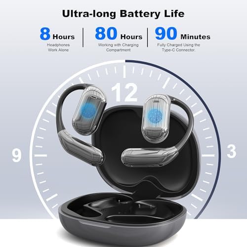 Revolutionary AI Translation Earbuds – Effortless Two-Way Communication with Touch Screen Display, Supporting 144 Languages – Wireless Noise-Canceling Earphones for Travelers and Professionals – Compact Design with Extended Battery Life for Ultimate Portability and Connection