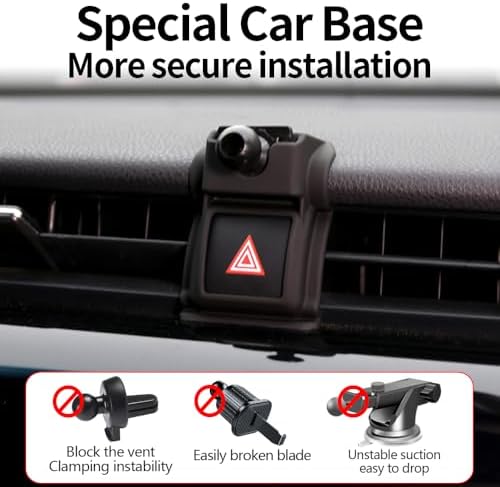 Transform Your Toyota Camry with a Custom 360-Degree Car Phone Holder for 2021-2024 Models – Ultimate Dashboard Mount for Seamless Navigation and Hands-Free Communication – Durable, Tool-Free Installation, and Universal Smartphone Compatibility