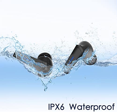 Yi-shaney Bluetooth 5.2 Wireless Earbuds – Immersive Gaming and Music Experience with Deep Bass, Touch Control, Active Noise Cancelling, Waterproof Design, 18-Hour Playtime, and 65 ms Low Latency for Seamless Listening