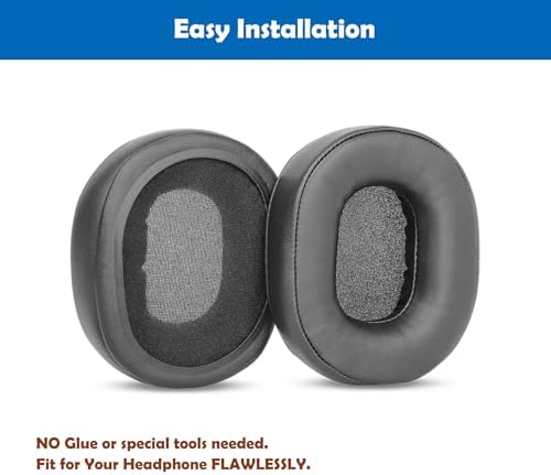 Upgrade Your Artiste ADH300 Experience with Premium Comfort Memory Foam Earpads – Skin-Friendly Leather Cushions for Ultimate Noise Isolation and Enhanced Sound Quality – Effortless Replacement Ear Pads for Audiophiles and Casual Listeners