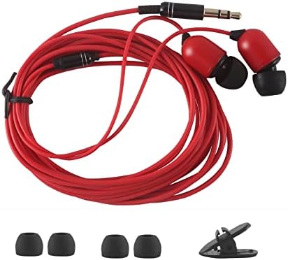 YOCUNKER Premium 3.5 mm Wired Earbuds with Extended 3-Meter Cable – Lightweight In-Ear Design for Superior Sound Quality – Compatible with Smartphones, Tablets, Laptops & TVs – Enjoy Freedom of Movement for an Immersive Listening Experience – Ideal for Music Lovers Seeking Pure Audio Without Microphone – Upgrade Your Sound Game Today!