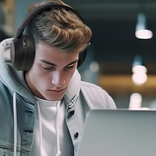 Discover Premium Sound with MIXX Stream Q C2 Over-Ear Wireless Headphones – Enjoy 25-Hour Battery Life, Effortless Bluetooth Connectivity, and Ergonomic Foldable Design for On-the-Go Listening, All Wrapped in a Chic Black Finish