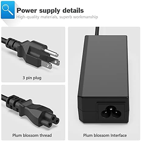 High-Speed 65 W Lenovo Laptop Charger for Think Pad & Yoga Models – Universal Power Supply with Enhanced Compatibility, Fast Charging, and Reliable Performance – Perfect for T450, T470, G50 Series & More – Includes AC Adapter & Power Cable