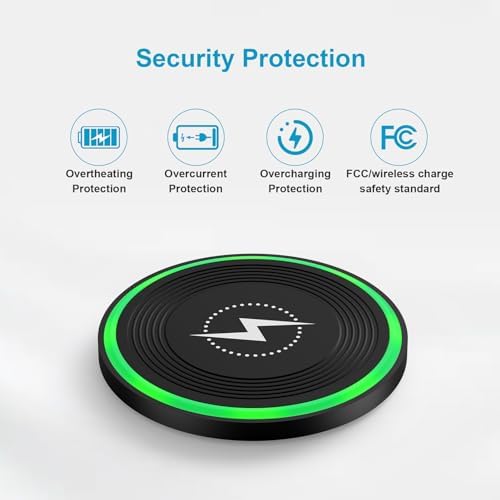15 W Fast Wireless Charger Pad for Samsung Galaxy Z Fold & Flip Series, Google Pixel 8/7 – Superior Speed & Safety Features for Effortless Charging Experience