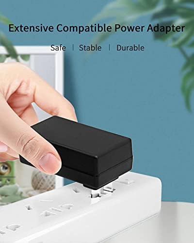 Versatile 5 V 2 A AC Power Supply Charger with 11 Interchangeable DC Plugs – Efficient Switching Adapter Designed for Comprehensive Device Compatibility and Optimal Performance – Ideal for Electronics Requiring 300 m A to 2000 m A Power Supply Solutions