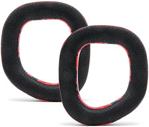 Ultimate Comfort Cooling Gel Earpads for Corsair HS80 Headsets – Wicked Cushions 90’s Black Replacement Ear Cushions for Enhanced Sound Isolation and Long-Lasting Gaming Performance – Perfect for Extended Play and Immersive Audio Experience