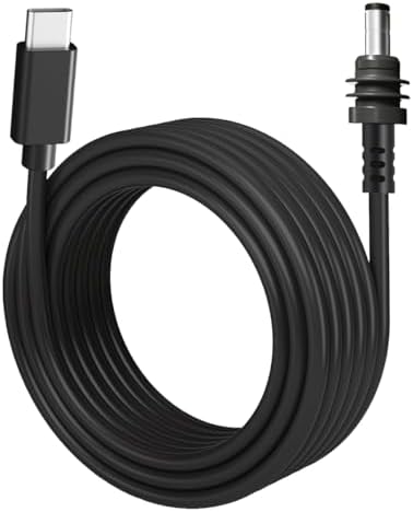 Starlink Mini USB C to DC Power Cable, 6.5ft Starlink Mini Type-C to Power Cable, PD 20V Type-C Input to DC Male Output Waterproof, Compatible with 65W+ PD 20V Protocol Power Supply/Source (2M) – Enhanced Compatibility and Speed