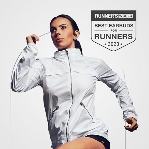 Enhance Your Workout with Back Bay Audio Runner 60 Wireless Bluetooth Earbuds – 80-Hour Battery Life for Uninterrupted Performance, Secure Over-the-Ear Fit, Waterproof Design for Active Lifestyles, and Superior Sound Quality with Built-in Microphone for Effortless Hands-Free Calling