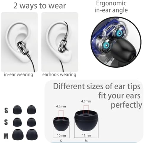 Chic Gold Hive Game Earbuds Set – Premium Wired Headphones for Boys and Men with Comfortable Small Ear Tips, Ideal for School and Gaming, Enhanced Compatibility with Phones and PCs, Portable Case for On-the-Go Audio Enjoyment