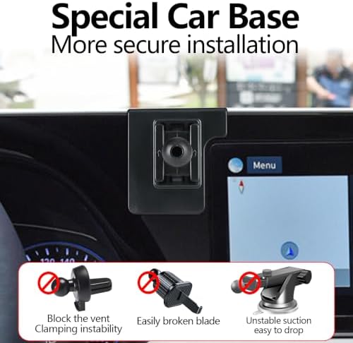 Hyundai Palisade 2020-2025 Premium 360-Degree Rotating Phone Holder Mount – Secure Auto Lock Smartphone Bracket for Effortless Navigation and Stylish Interior Integration – Perfectly Fits All Mobile Devices