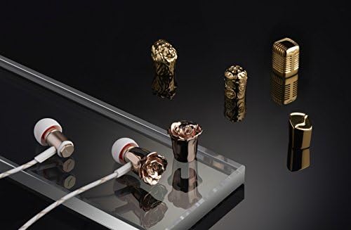 V-MODA Forza Metallo In-Ear Headphones in Elegant Rose Gold – Superior Hi-Res Audio, Noise Isolation, and 3-Button Control for Apple Devices – Ultimate Comfort and Durability for Music Lovers on the Go