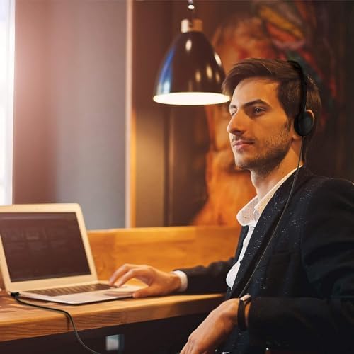 Maximize Student Focus with Maeline 30-Pack Adjustable On-Ear Headphones for Kids – Premium Sound Quality, Lightweight Comfort & Durable Design for Classrooms, Libraries, and Travel – Vibrant Multi-Colored Options, 3.5 mm Plug Compatibility, Effortless Maintenance for Young Learners