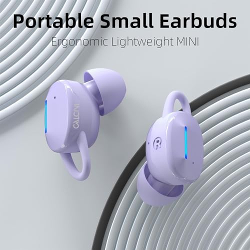 IPX8 Waterproof Wireless Earbuds with Touch Control – Bluetooth 5.3 Headphones for Sports & Workouts, Deep Bass Sound, Ergonomic Fit, and 30-Hour Playtime for Ultimate Audio Enjoyment and Active Lifestyle