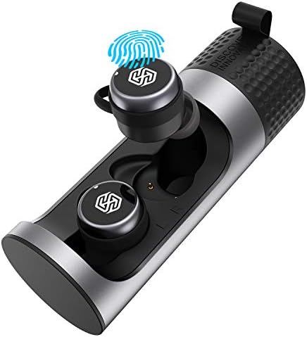 Nillkin TW004 Gray Wireless Earbuds – Premium Sound Performance with Quick Charge Technology for Audiophiles and Everyday Users, Comfortable Ergonomic Design and Universal Device Compatibility for Ultimate Listening Pleasure