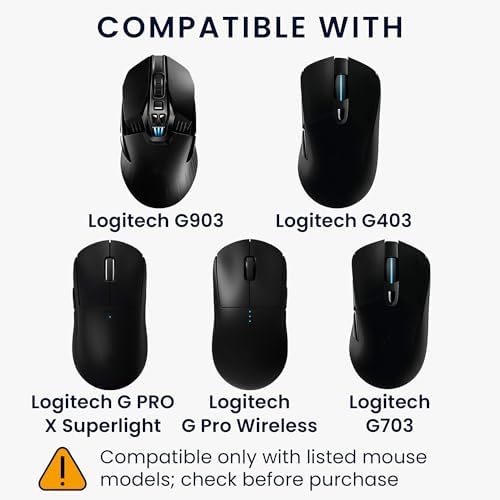 kwmobile Bluetooth Mouse Charging Station – Sleek Docking Solution for Logitech G PRO X Superlight, G Pro Wireless, G903, G703, G403 – Fast Charging & Compact Design for Gamers – Durable & Easy to Use – Elevate Your Gaming Setup Now