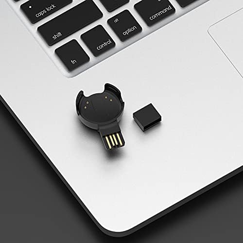 Fit Turn 2 Pack Magnetic USB Charger for Polar Sense & OH1 – Travel-Friendly Fast Charging Solution with Lightweight Design for Smartwatch Power Needs – Efficient Cordless Charging with Enhanced Compatibility