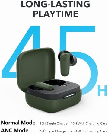 Anker Soundcore P30 i Noise Cancelling Bluetooth 5.4 Earbuds – Immersive Deep Bass with 45-Hour Playtime, IP54 Waterproof Design, and Multi-Functional Charging Case for Active Users – Ultimate Audio Experience on the Go