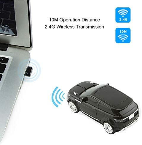 Rev Up Your Productivity with the CHUYI Sports Car Wireless Optical Mouse – Unique 1600 DPI Design for Effortless Navigation and Stylish Office Setup (Green) – Perfect Cordless Accessory for PC, Laptop, and School Use