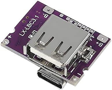 Ultra-Fast Type-C USB Boost Converter Module – 4-Pack 5 V 3.1 A High-Efficiency Charging Kit with Integrated Switch & LED Status Light for Enhanced Mobile Power Bank Functionality and Versatile Device Support