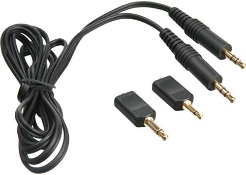 OM SYSTEM Olympus KA-333 Compaticord: Premium Audio Adapter for Effortless Headphone-to-Mic Input Connections, Perfect for Content Creators and Musicians, Compact & Durable Design for Superior Sound Performance
