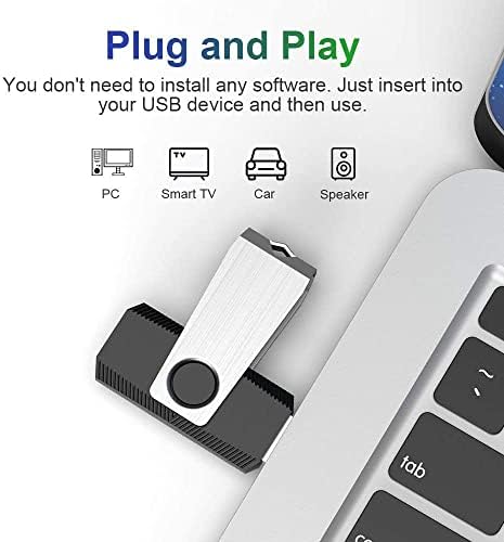 Colorful 5-Pack 64 GB USB Flash Drives by Aiibe – Versatile Data Storage Solution with Enhanced Speed and Compatibility – Stylish and Portable Thumb Drives in Black, Red, Cyan, Green, and Purple for Easy File Organization and Backup