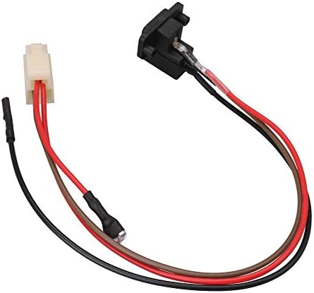 Yibuy 3-Pin Power Charging Interface for Ride-On Cars – 33.5 cm Durable Connection Port for Enhanced Charger Compatibility and Fast Charging Solutions – Essential Accessory for Electric Vehicle Performance Boost