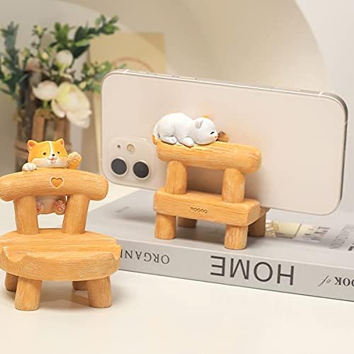 Charming Pink Cat Sofa Phone Holder Stand – Eco-Friendly Multi-Functional Desk Accessory for Seamless Hands-Free Use in Home or Office – Perfect Gift for Cat Lovers and Stylish Workspaces