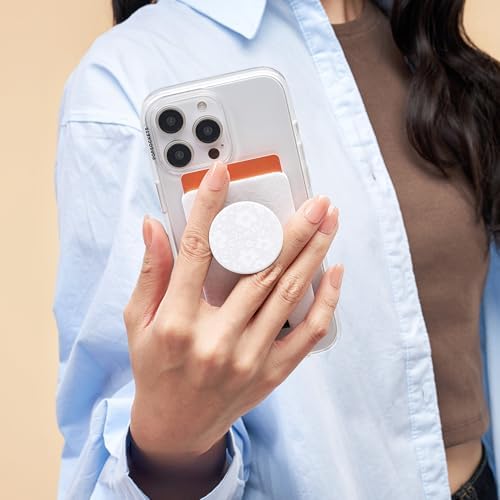 Cobalt Pop Sockets Phone Wallet: Premium Card Holder with Expanding Grip and Mag Safe Compatibility for Effortless Wireless Charging – The Perfect Accessory for On-the-Go Mobile Users Seeking Style and Functionality