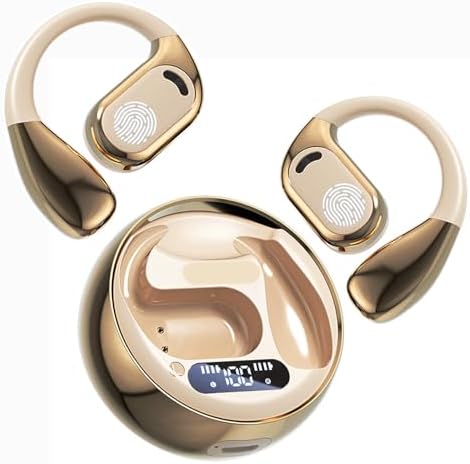 Revolutionary M76 Black AI Translation Earbuds: Advanced Bone Conduction Technology for Uninterrupted Multilingual Communication | Bluetooth Connectivity for Effortless Pairing with Devices | Lightweight, Ergonomic Design Perfect for Travel and Business | Real-Time Translation Capabilities to Connect Across Cultures | Superior Battery Life for All-Day Engagement | Experience Enhanced Sound Clarity and Compatibility in Every Conversation | Ideal Language Learning Tool and Travel Companion for Global Explorers